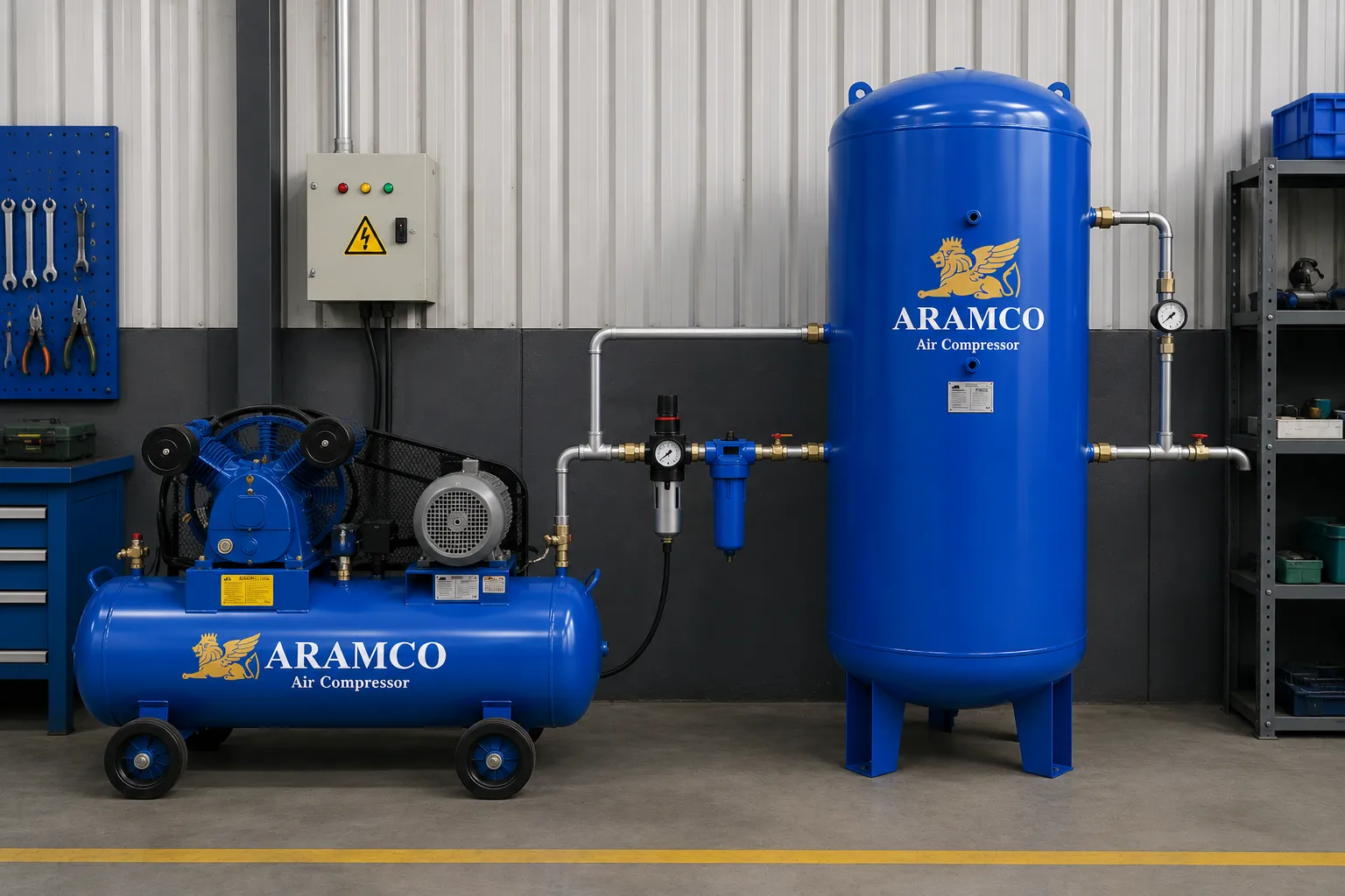 Bình tích khí 200L phù hợp với nhiều hệ thống khí nén