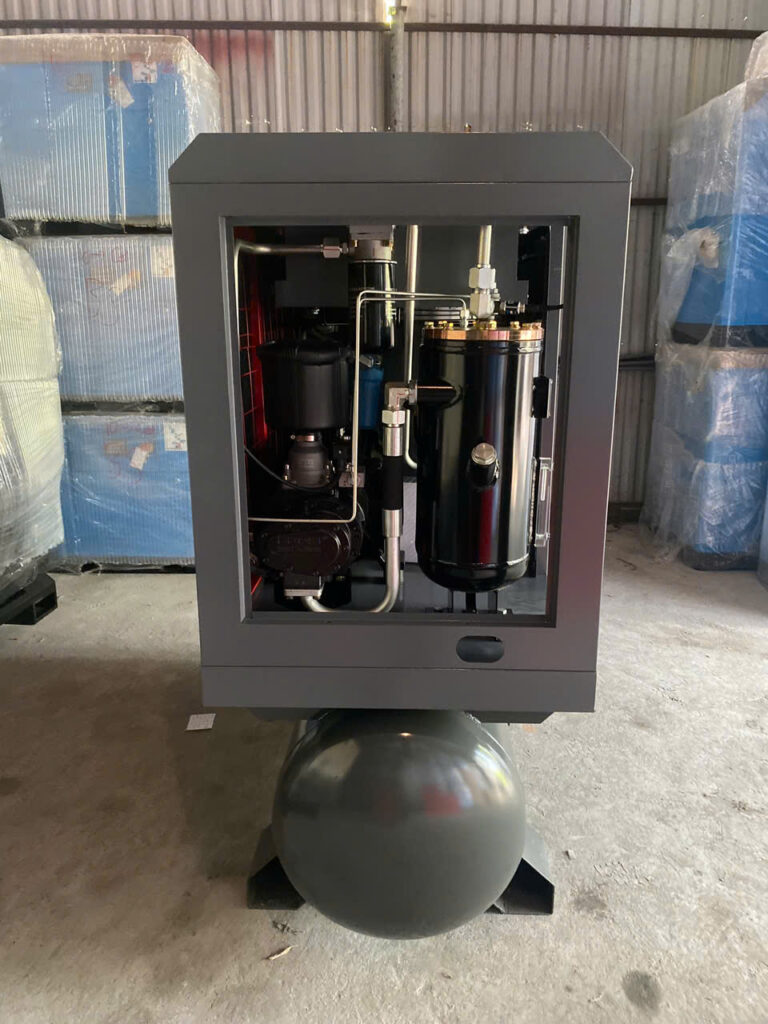 Máy Nén Khí Trục Vít Tổ Hợp Cao Áp 20HP 16Bar Chính Hãng, Bền Bỉ 18 Máy Nén Khí Trục Vít Tổ Hợp 20HP 16bar vận hàng ổn định tiết kiệm điện năng