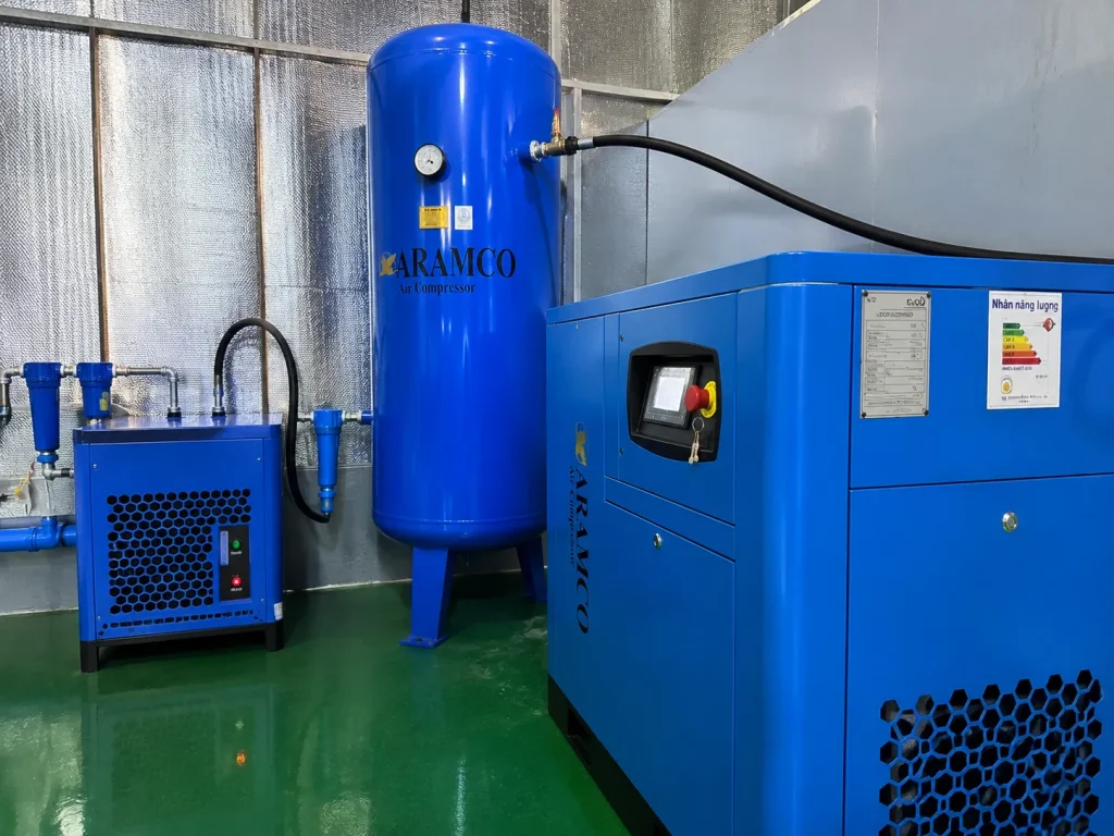 Bình tích khí ARAMCO – giải pháp lưu trữ khí nén cho nhiều quy mô hệ thống