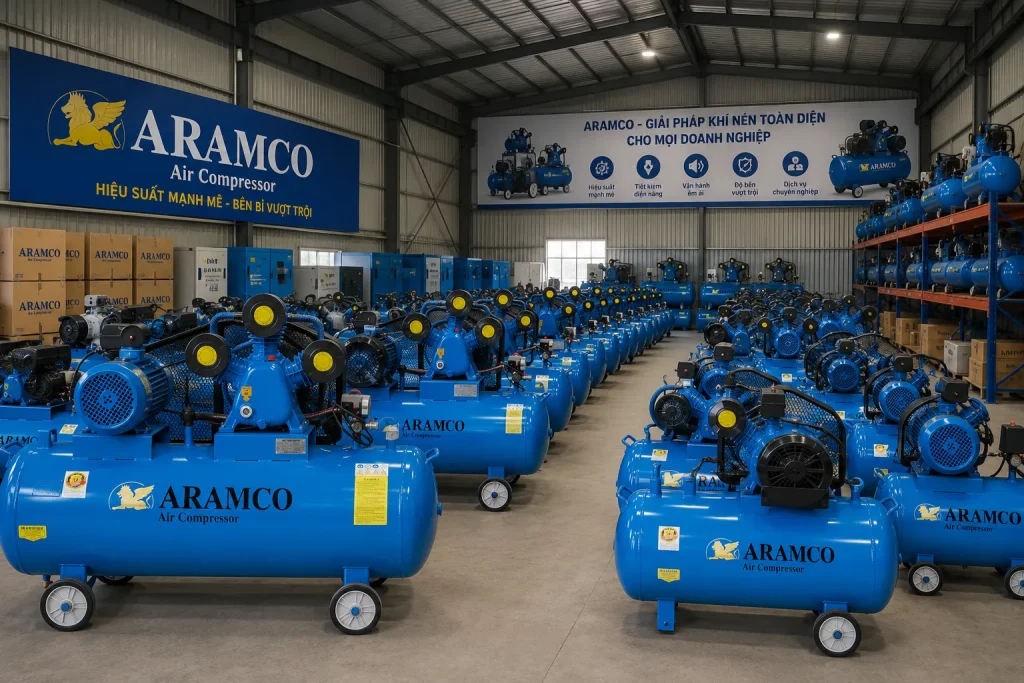 Công Ty Cổ phần Công Nghệ CNC Trí Thành cung cấp đa dạng dòng máy nén khí ARAMCO chính hãng.