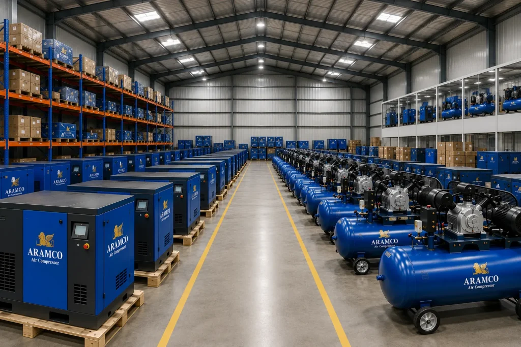 Giá Máy Nén Khí Mới Nhất 2026 | Báo Giá Chính Hãng 6 Đầu tư máy nén khí ARAMCO giúp doanh nghiệp tối ưu hiệu suất và chi phí vận hành.