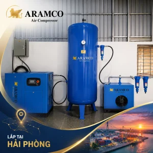 anh dai dien gian may nen khi truc vit aramco bien tan 20hp baosi